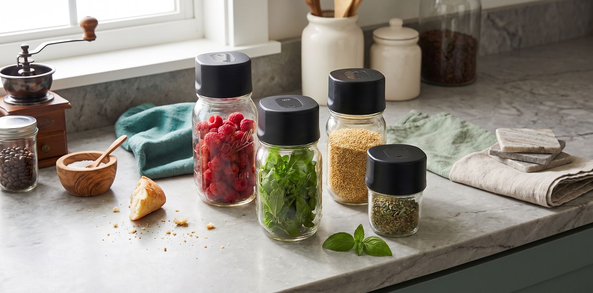 Vakuumieren ohne Plastik